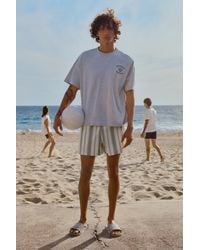 Pull&Bear - Gestreepte Zwembroek - Lyst