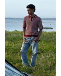 Pull&Bear - Camarón De La Isla Knit Polo Shirt - Lyst