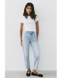 Pull&Bear - High-Waist Mom Jeans - Lyst
