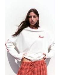 Pull&Bear - Long Sleeve Stwd T-Shirt - Lyst