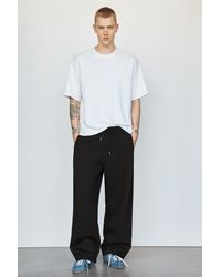 Pull&Bear - Neoprene-Effect Darted Trousers - Lyst