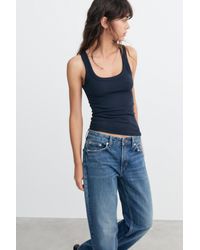 Pull&Bear - Basic Tank Top - Lyst