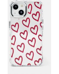 Pull&Bear - Cover Iphone Effetto Specchio Cuori - Lyst