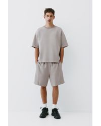 Pull&Bear - Bermuda Jogger - Lyst