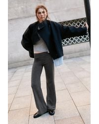 Pull&Bear - Flared Broek Soft Touch - Lyst