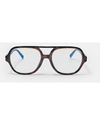 Pull&Bear - Light Aviator Sunglasses - Lyst