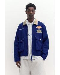 Pull&Bear - Jack Met Gecombineerde Kraag En Patches - Lyst