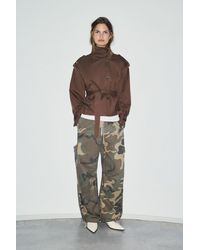 Pull&Bear - Short Belted Trench Coat - Lyst