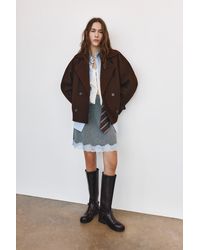 Pull&Bear - Flat Buckle Knee-High Boots - Lyst