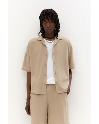 Pull&Bear - Short Sleeve Rustic Shirt - Lyst