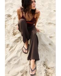 Pull&Bear - Flache Sandalen - Lyst