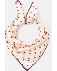 Pull&Bear - Bandana Mit Tupfen Und Spitze - Lyst