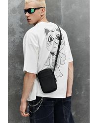 Pull&Bear - Umhängetasche Mit Gummiertem Finish - Lyst