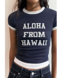 Pull&Bear - Lilo & Stitch Regular Fit T-Shirt - Lyst