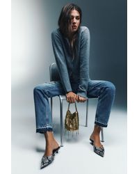 Pull&Bear - Borsa A Secchiello Con Perline - Lyst