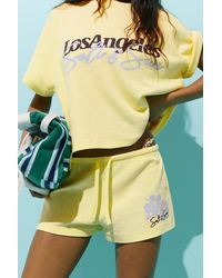 Pull&Bear - Short Con Texture Floreale - Lyst