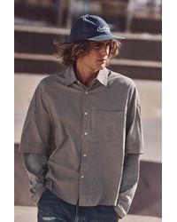 Pull&Bear - Karodoppelhemd - Lyst