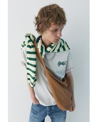 Pull&Bear - Shopper Aus Canvas Stwd - Lyst