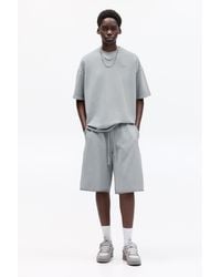 Pull&Bear - Baggy Jogger Bermuda Shorts - Lyst