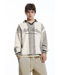 Pull&Bear - Stwd Poloshirt Mit Streifen - Lyst
