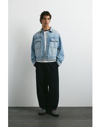Pull&Bear - Baggy Darted Chinos - Lyst