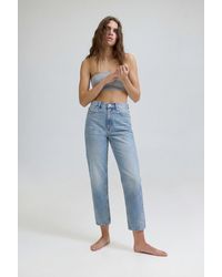 Pull&Bear - High-Waist Mom Jeans - Lyst