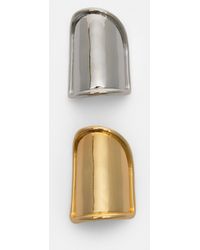 Pull&Bear - 2Er-Pack Metallisierte Haarspangen - Lyst