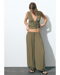 Pull&Bear - Mousseline Pofbroek - Lyst