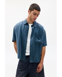 Pull&Bear - Short Sleeve Flowing Shirt - Lyst