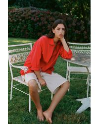 Pull&Bear - Oversized Gestreept Overhemd - Lyst