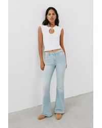 Pull&Bear - Jean Skinny Flare - Lyst