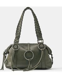 Pull&Bear - Ring Detail Shoulder Bag - Lyst
