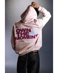 Pull&Bear - Graphic Sweatshirt With Hood - Lyst