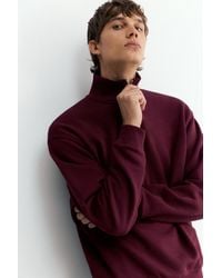 Pull&Bear - Quarter-Zip Sweatshirt - Lyst