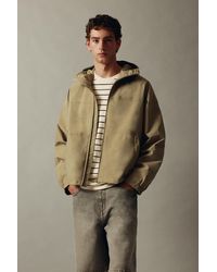Pull&Bear - Lightweight Hooded Raincoat - Lyst