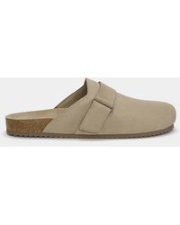 Pull&Bear - Leather Clogs - Lyst