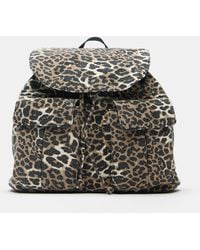 Pull&Bear - Print Backpack - Lyst