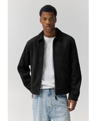 Pull&Bear - Faux Suede Jacket - Lyst