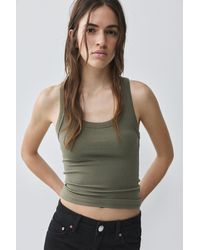 Pull&Bear - Basic Tank Top - Lyst