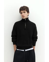 Pull&Bear - Quarter-Zip Jumper - Lyst