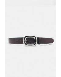 Pull&Bear - Rectangular Buckle Belt - Lyst
