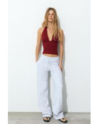 Pull&Bear - Halter Top - Lyst