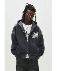 Pull&Bear - Mickey Mouse Kapuzen-Sweatshirt Mit Reißverschluss - Lyst