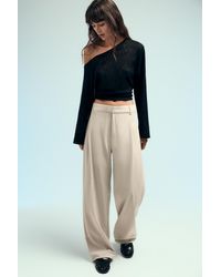 Pull&Bear - Darted Smart Trousers - Lyst
