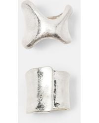Pull&Bear - Lot De 2 Bagues Irrégulières - Lyst