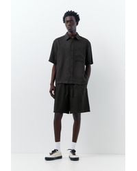 Pull&Bear - Jogger-Bermudas Aus 100 Leinen - Lyst