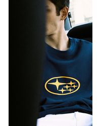 Pull&Bear - Subaru T-Shirt Met Lange Mouw - Lyst