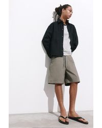 Pull&Bear - Bermuda Jogger - Lyst
