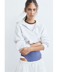 Pull&Bear - Felpa Con Cappuccio E Cerniera - Lyst