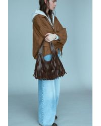 Pull&Bear - Shopper Mit Fransen - Lyst